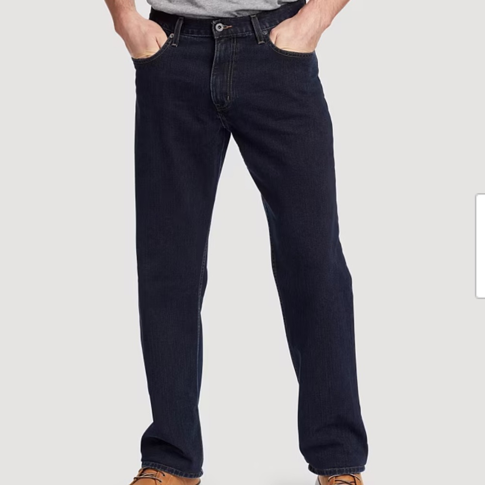 Eddie Bauer Authentic Relaxed Fit Jeans NWT